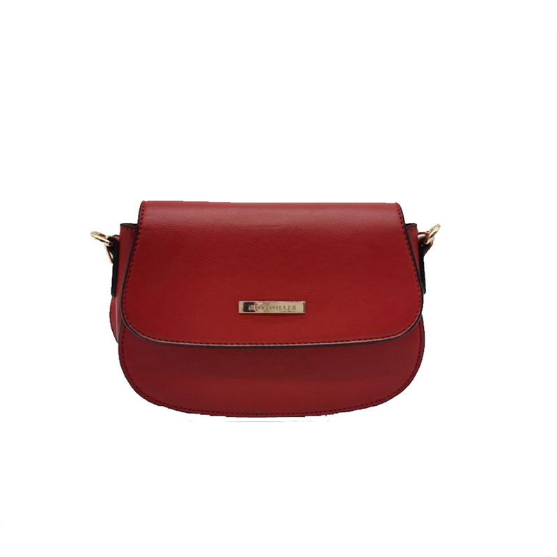 Borsa hobo da donna in PU rosso